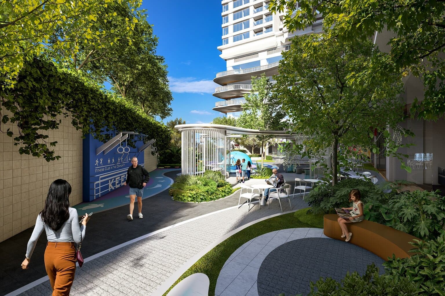 Lối vào khu vui chơi