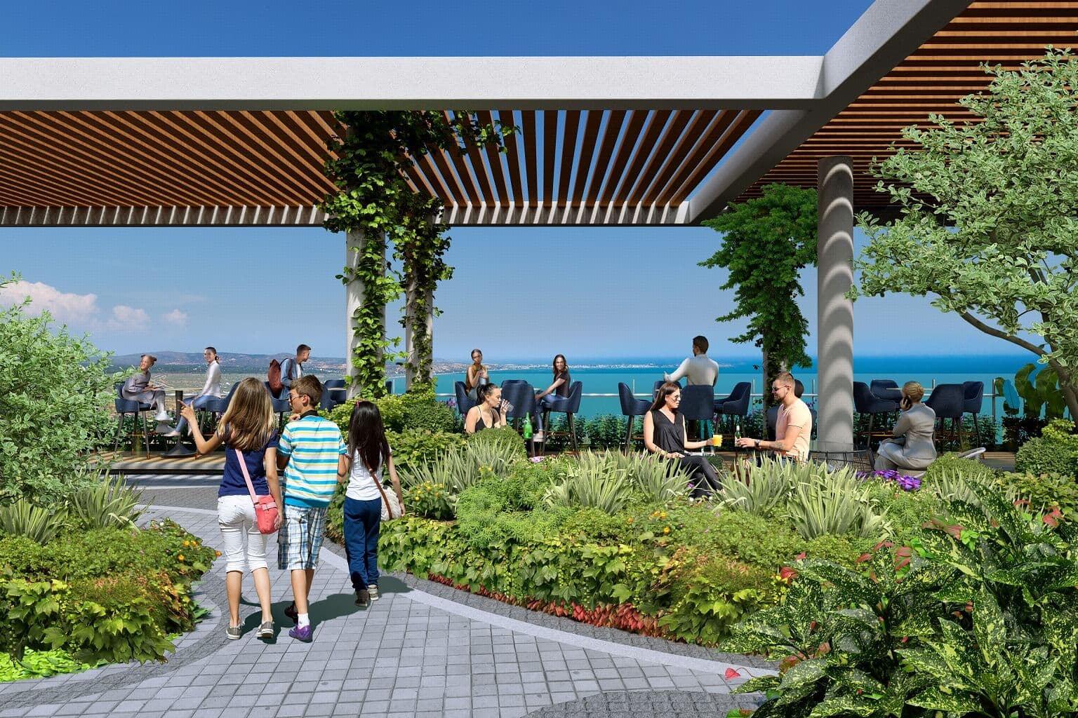 Sky Bar & Rooftop Garden